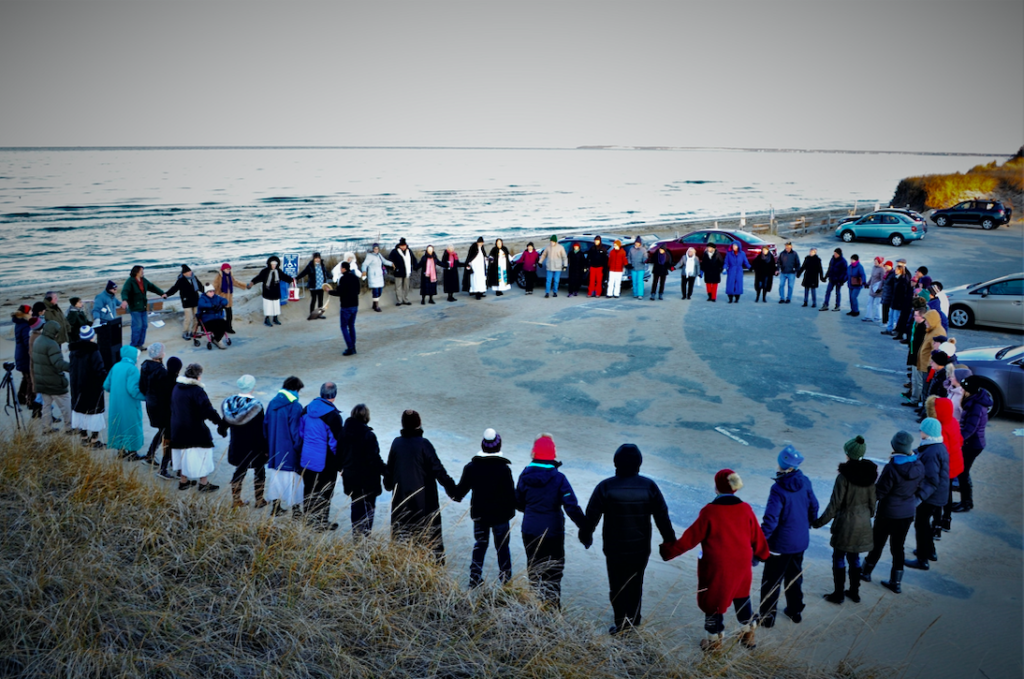 Sunrise Ceremony at First Encounter Beach