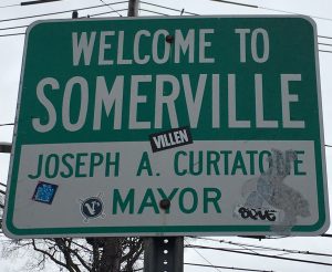 Welcome to Somerville Sign