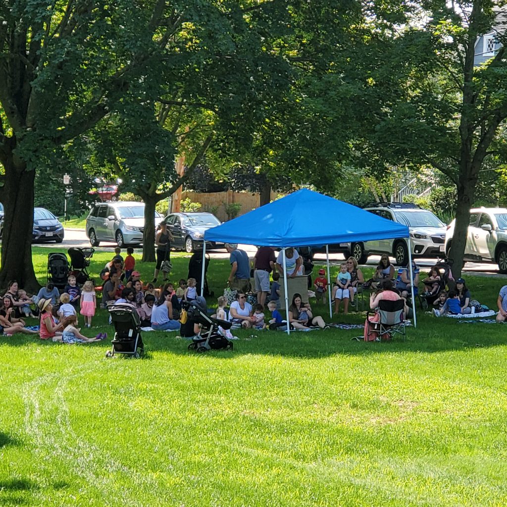 storytime hosted by the Morrill Memorial Library