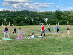 Yoga with families